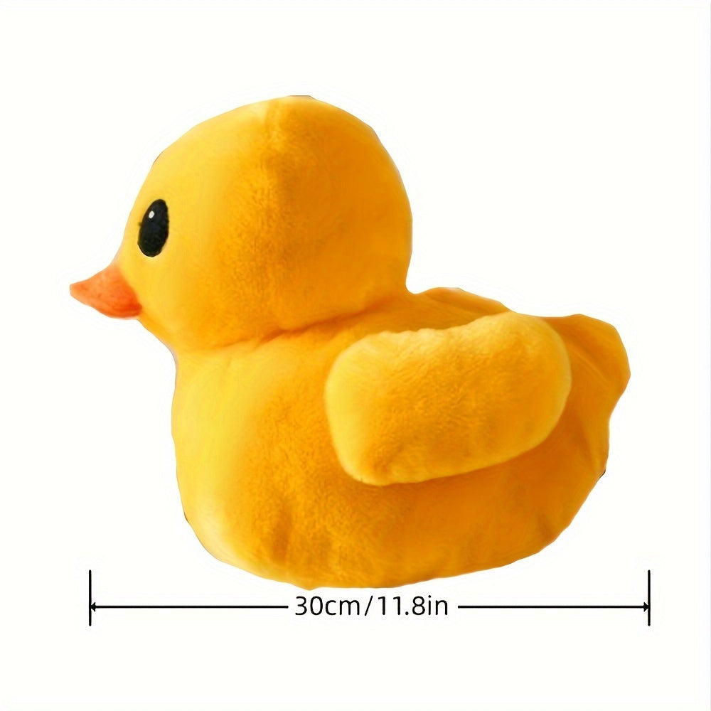 Un Grand! Canard Jaune en Peluche, Cadeau de Pâques, Jouet Animal en Peluche Cartoon, Décoration Douce en Peluche pour Chambre et Salon, Cadeau de Pâques Idéal pour Petite Amie
