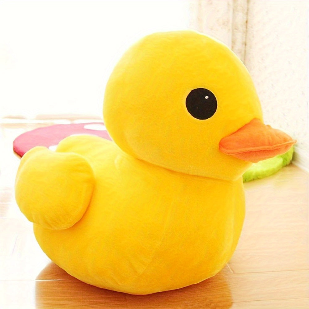 Un Grand! Canard Jaune en Peluche, Cadeau de Pâques, Jouet Animal en Peluche Cartoon, Décoration Douce en Peluche pour Chambre et Salon, Cadeau de Pâques Idéal pour Petite Amie