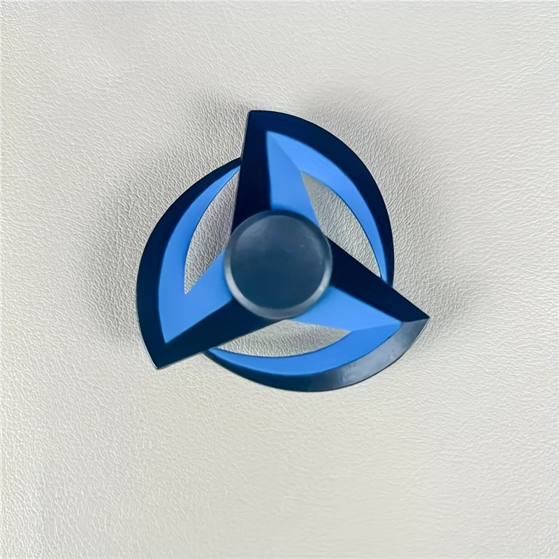 spinner métallique anti-stress décompressant, toupie à doigts portable et résistante