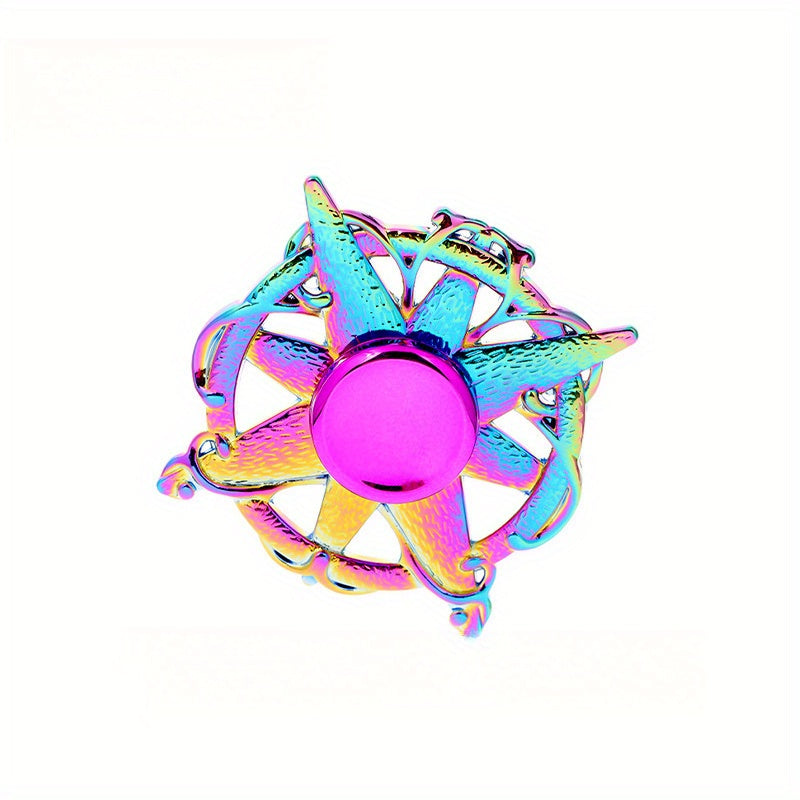 Spinner Anti-Stress Choix Populaire - Alliage Cool, Multicolore, Parfait pour Halloween, Noël, Saint-Valentin, Thanksgiving & Festival du Printemps, Artefact de Décompression