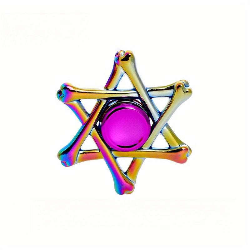 Spinner Anti-Stress Choix Populaire - Alliage Cool, Multicolore, Parfait pour Halloween, Noël, Saint-Valentin, Thanksgiving & Festival du Printemps, Artefact de Décompression