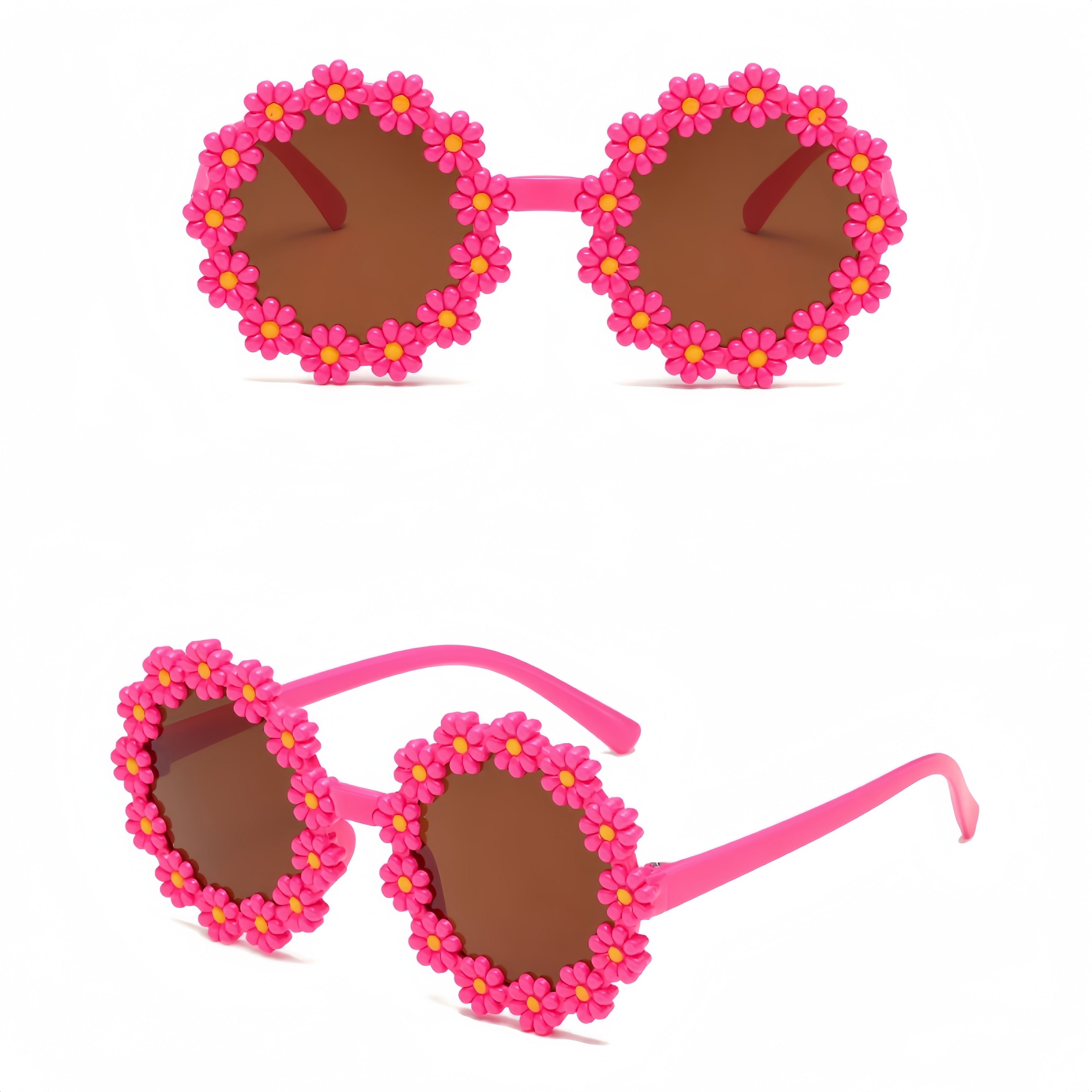 6 paires de lunettes tendance pour enfants - 6 couleurs assorties - Accessoires de fête - Idée cadeau