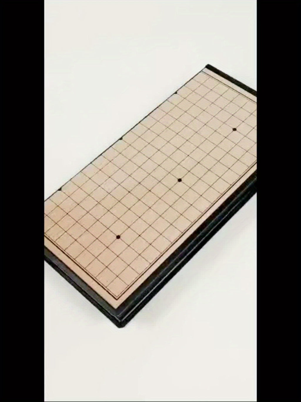 Jouet magnétique Gomoku, plateau d'échecs pliable portable, facile à démarrer pour les débutants, échecs puzzle noir et blanc, super grand plateau d'échecs magnétique