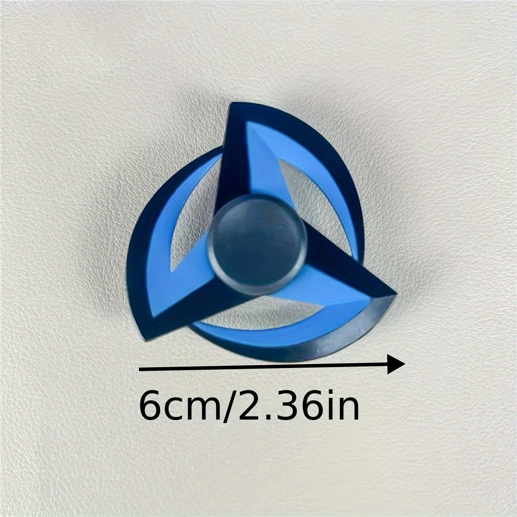 spinner métallique anti-stress décompressant, toupie à doigts portable et résistante