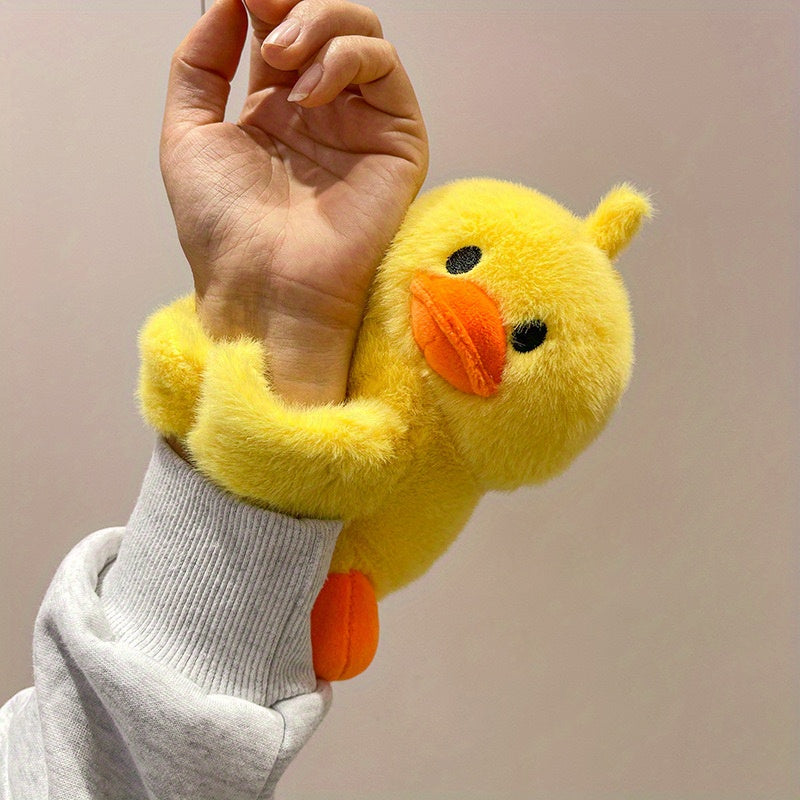 Bracelets de Canetons en Peluche Jaunes, Jouets Mignons et Amusants, Meilleur Choix pour Cadeaux Garçons et Filles, Déguisement de Fête, Décoration de Chambre et Voiture, Cadeaux de Vacances