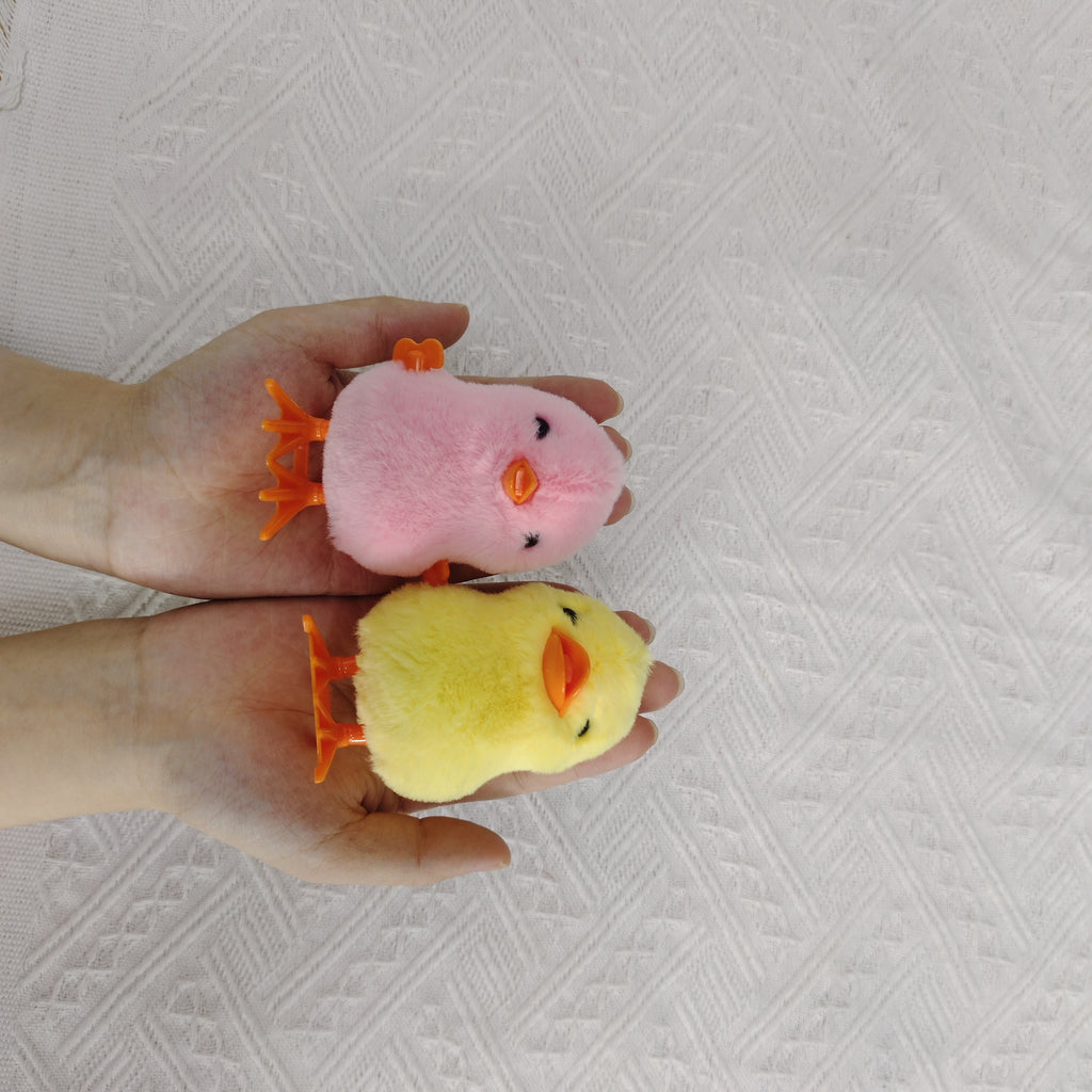 Jouet de Poulet\u002FCanard Sautant, Jouet Interactif en Peluche Simulée Canard Sautant, Petit Animal, Cadeau d'Anniversaire