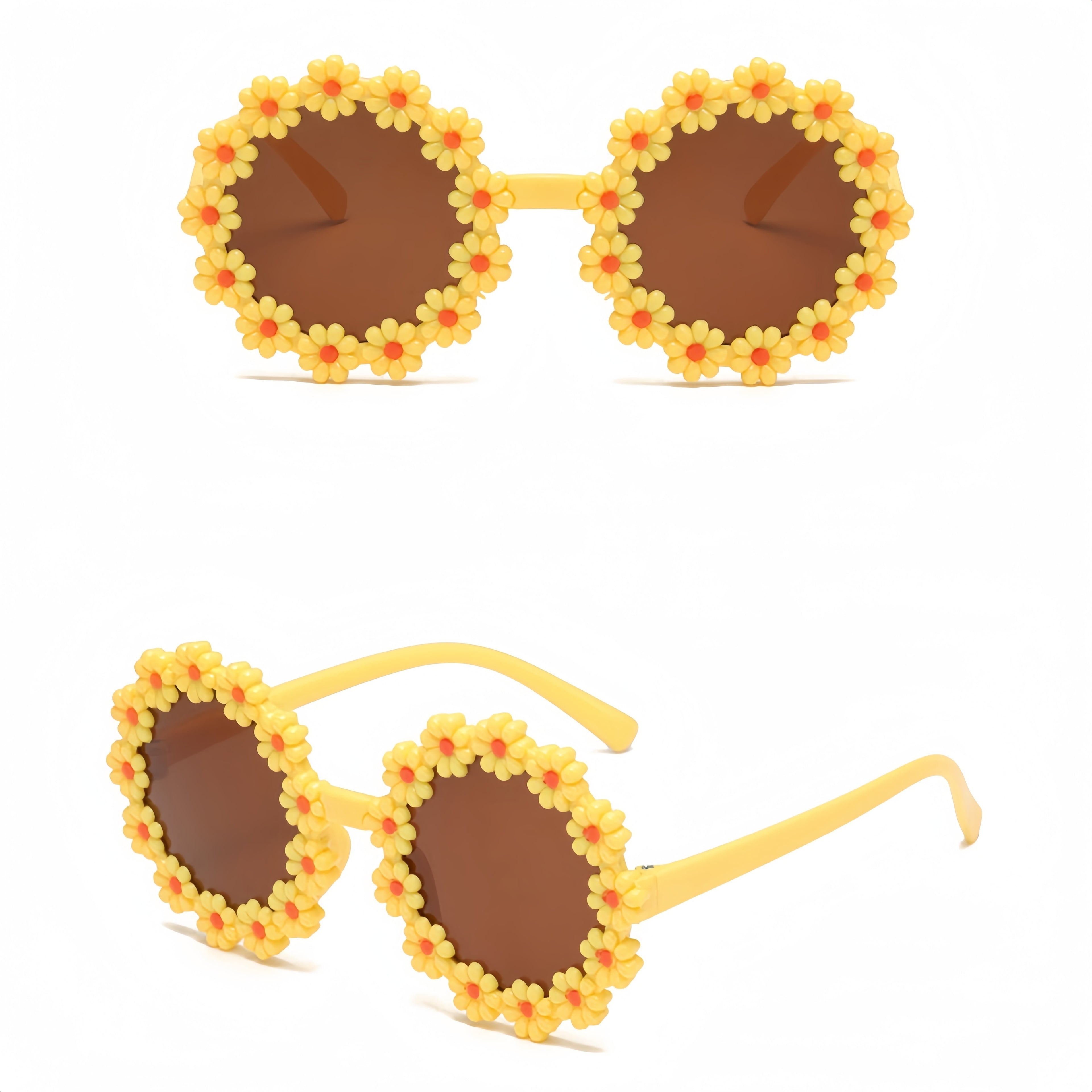 6 paires de lunettes tendance pour enfants - 6 couleurs assorties - Accessoires de fête - Idée cadeau