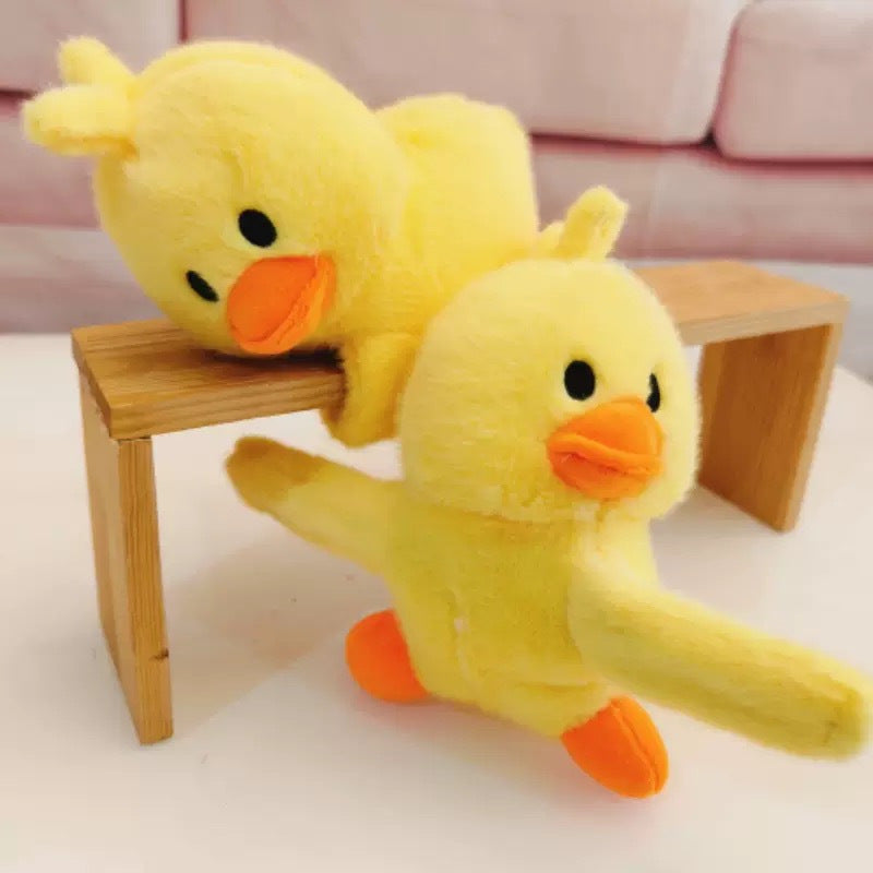 Bracelets de Canetons en Peluche Jaunes, Jouets Mignons et Amusants, Meilleur Choix pour Cadeaux Garçons et Filles, Déguisement de Fête, Décoration de Chambre et Voiture, Cadeaux de Vacances