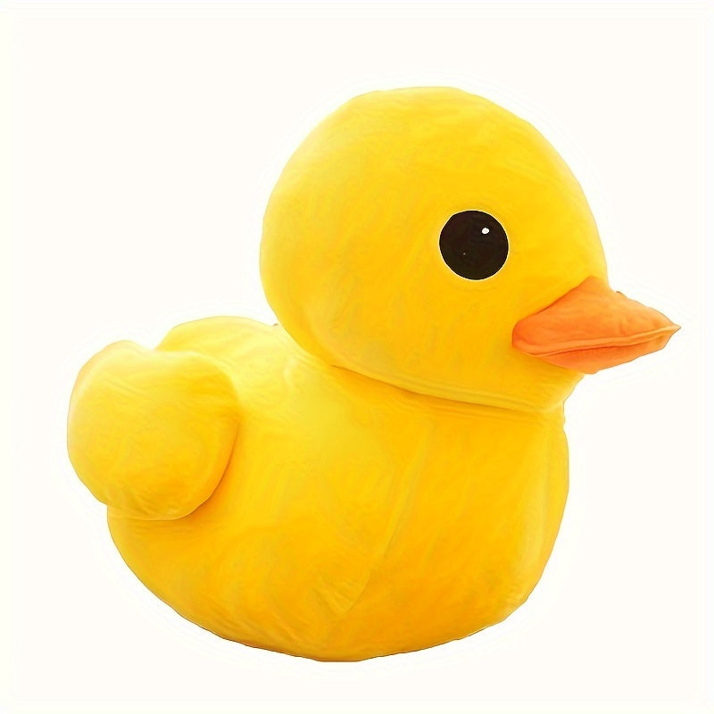 Un Grand! Canard Jaune en Peluche, Cadeau de Pâques, Jouet Animal en Peluche Cartoon, Décoration Douce en Peluche pour Chambre et Salon, Cadeau de Pâques Idéal pour Petite Amie