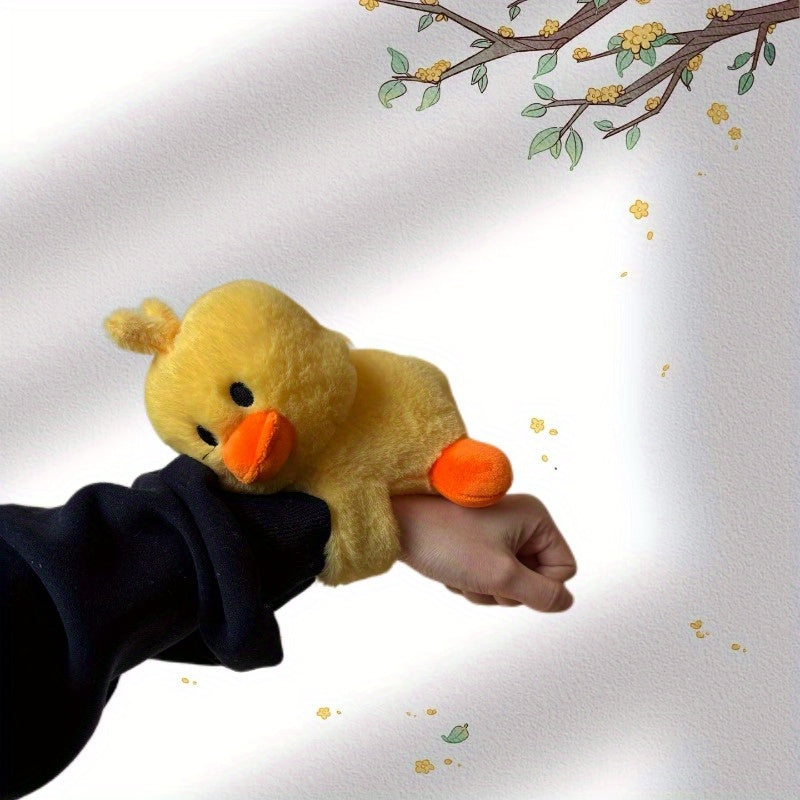 Bracelets de Canetons en Peluche Jaunes, Jouets Mignons et Amusants, Meilleur Choix pour Cadeaux Garçons et Filles, Déguisement de Fête, Décoration de Chambre et Voiture, Cadeaux de Vacances