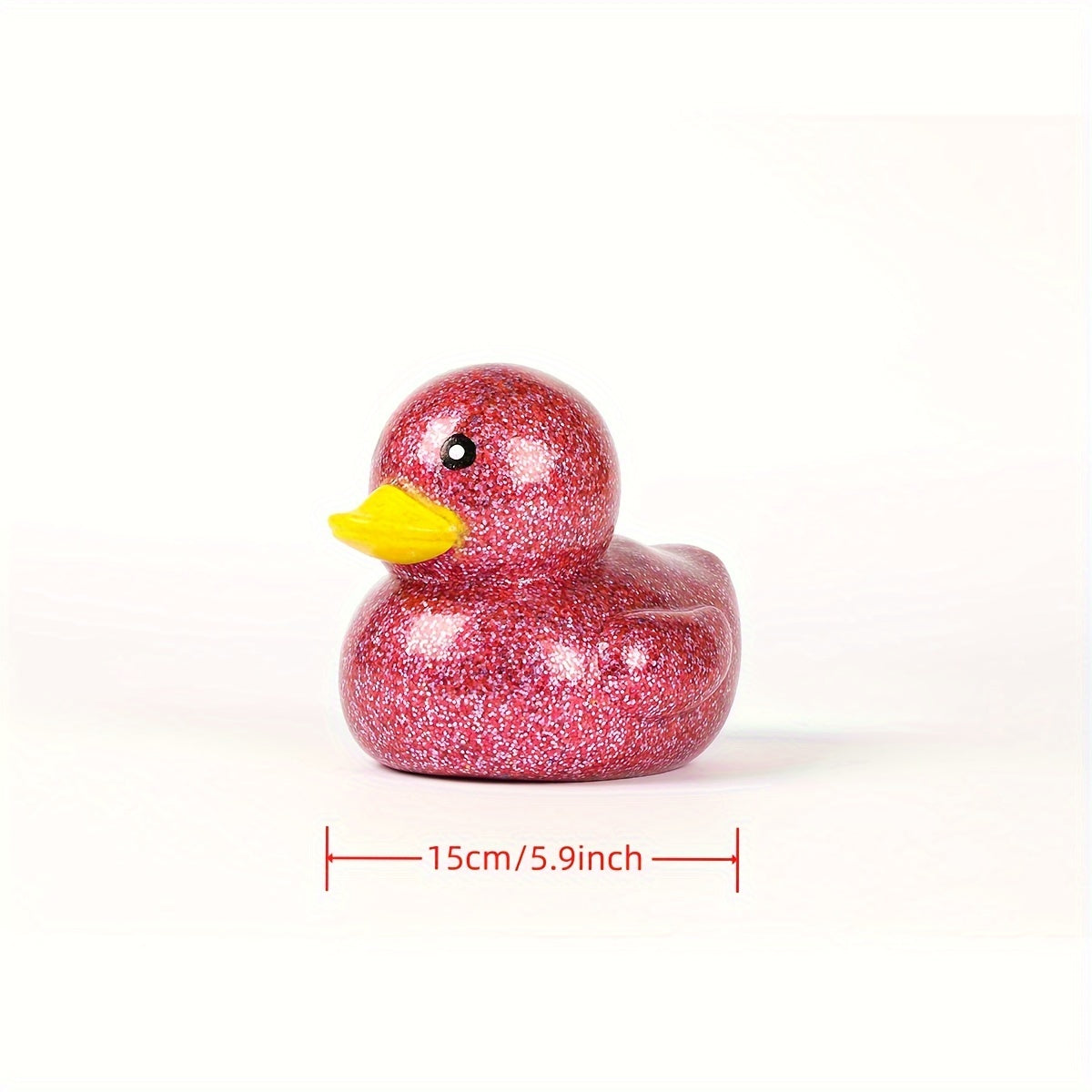 1pc Canards Géants En PVC, Jouets En Forme de Canards Pailletés, Jouets D'anniversaire Joyeux, Jouets En Forme de Canards de Dessin Animé, Jouets de Pâques, Cadeaux de Fête, Décorations de Fête, Jouets D'artisanat En Forme de Canards
