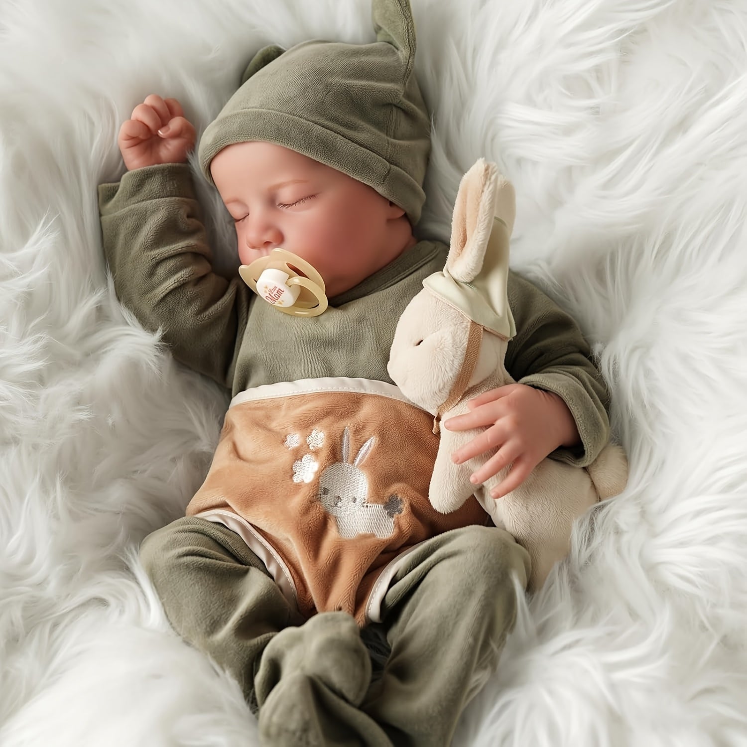 Poupées Reborn BABESIDE, Poupées Bébé Réalistes de 20 Pouces, Garçon Poupée Bébé Reborn Corps Souple Réaliste avec Ensemble Cadeau Accessoires Jouets pour Enfants de 3 Ans et Plus, Parfait pour les Cadeaux de Noël et du Nouvel An