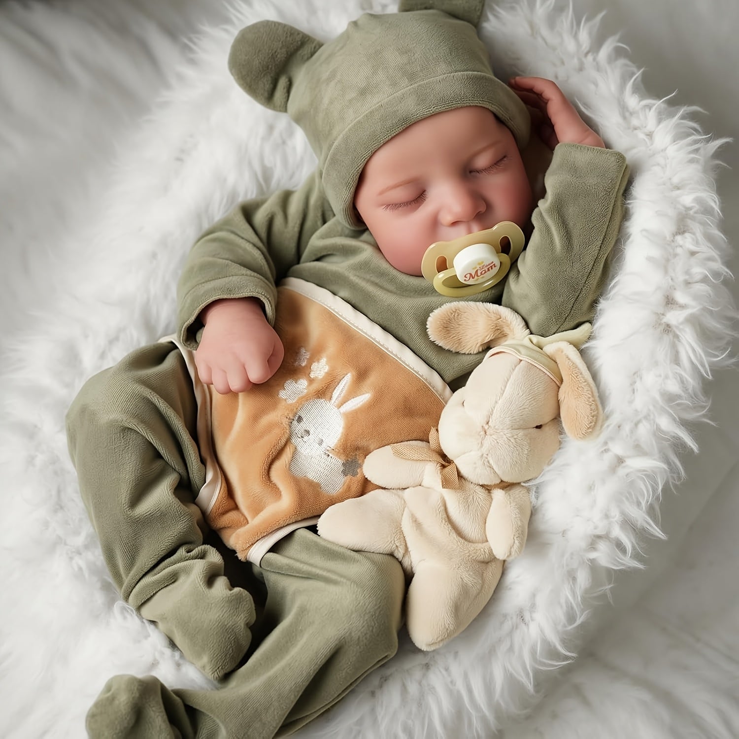 Poupées Reborn BABESIDE, Poupées Bébé Réalistes de 20 Pouces, Garçon Poupée Bébé Reborn Corps Souple Réaliste avec Ensemble Cadeau Accessoires Jouets pour Enfants de 3 Ans et Plus, Parfait pour les Cadeaux de Noël et du Nouvel An