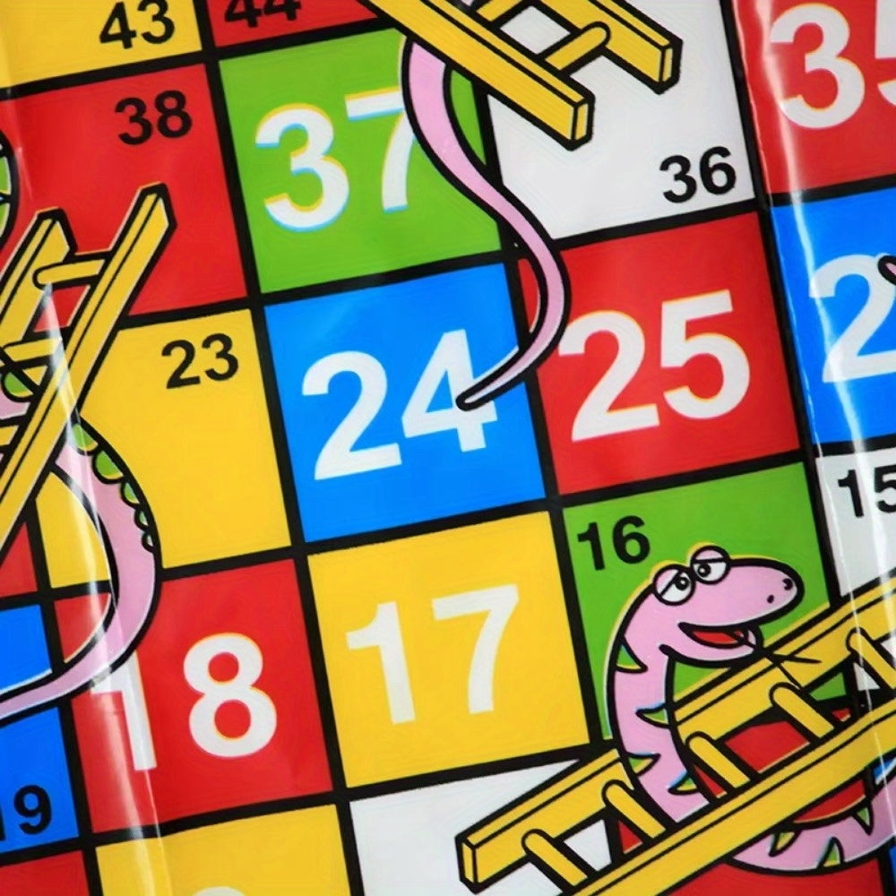 Jeu d'Échecs Volant Échelle Serpent Amusant en 3D pour Jeunes, Jeux de Fête Familiale et Cadeaux, Jouets Éducatifs Intellectuels
