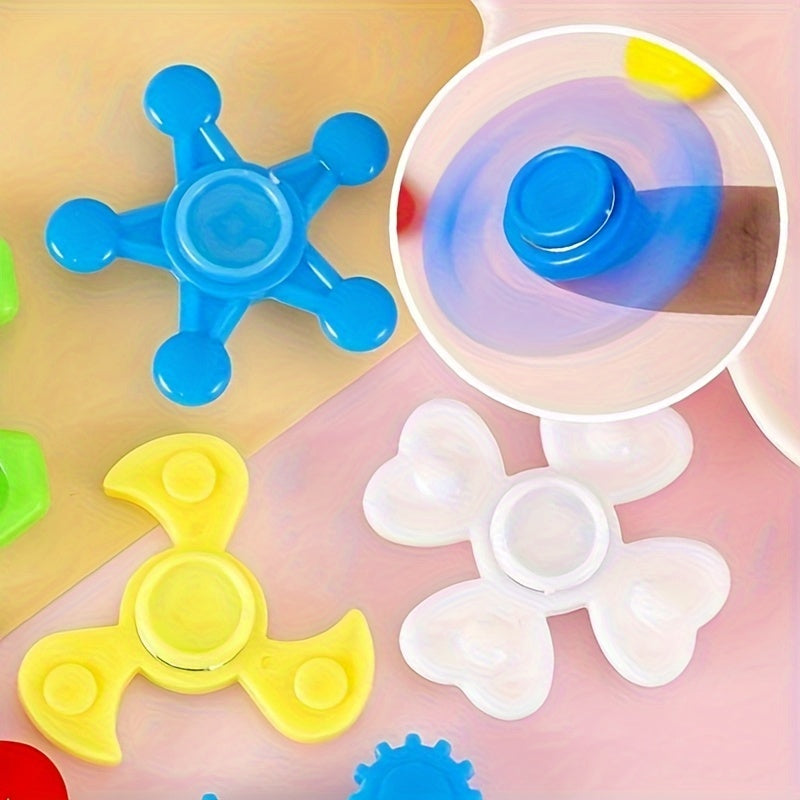 Pack de 24 pièces de Fidget Spinners Amusants pour Cadeaux de Fête - Parfaits pour les Jeunes, en Plastique Durable, Idéals pour Récompenses en Classe, Cadeaux de Fête, Anniversaires