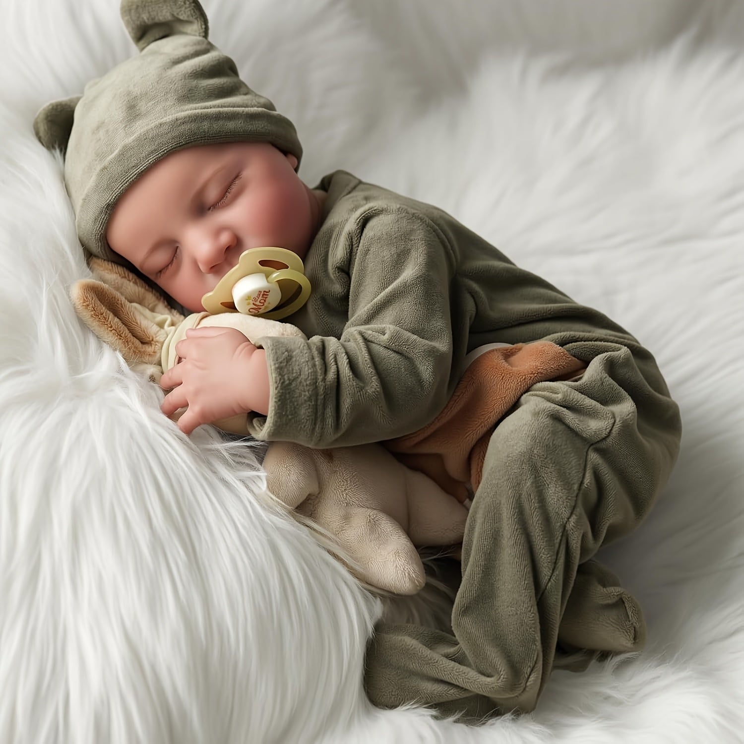 Poupées Reborn BABESIDE, Poupées Bébé Réalistes de 20 Pouces, Garçon Poupée Bébé Reborn Corps Souple Réaliste avec Ensemble Cadeau Accessoires Jouets pour Enfants de 3 Ans et Plus, Parfait pour les Cadeaux de Noël et du Nouvel An