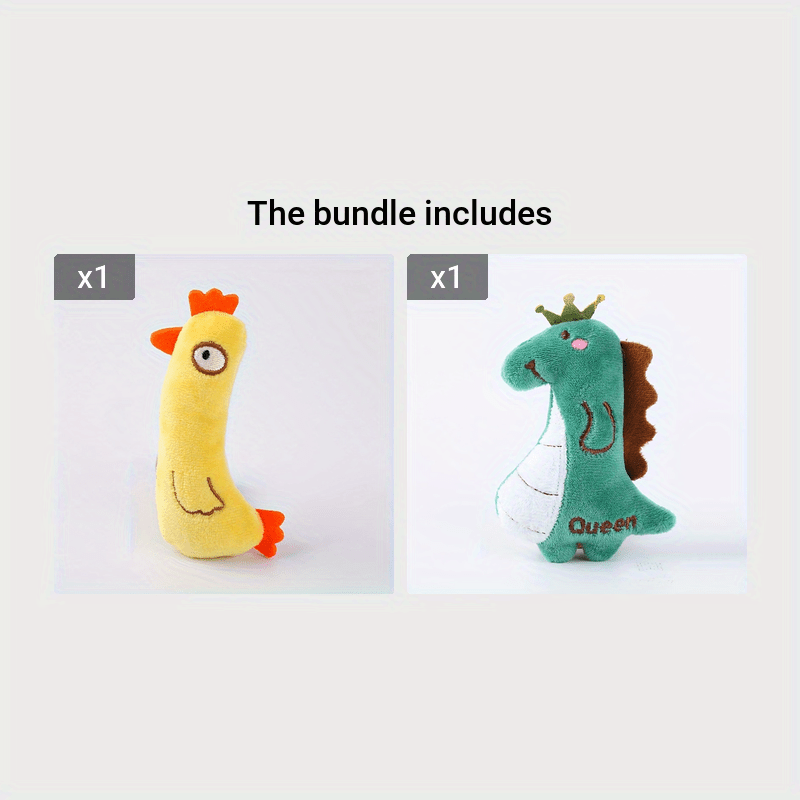 Jouet interactif pour chat – Forme animale en peluche pour chatons et chats joueurs.
