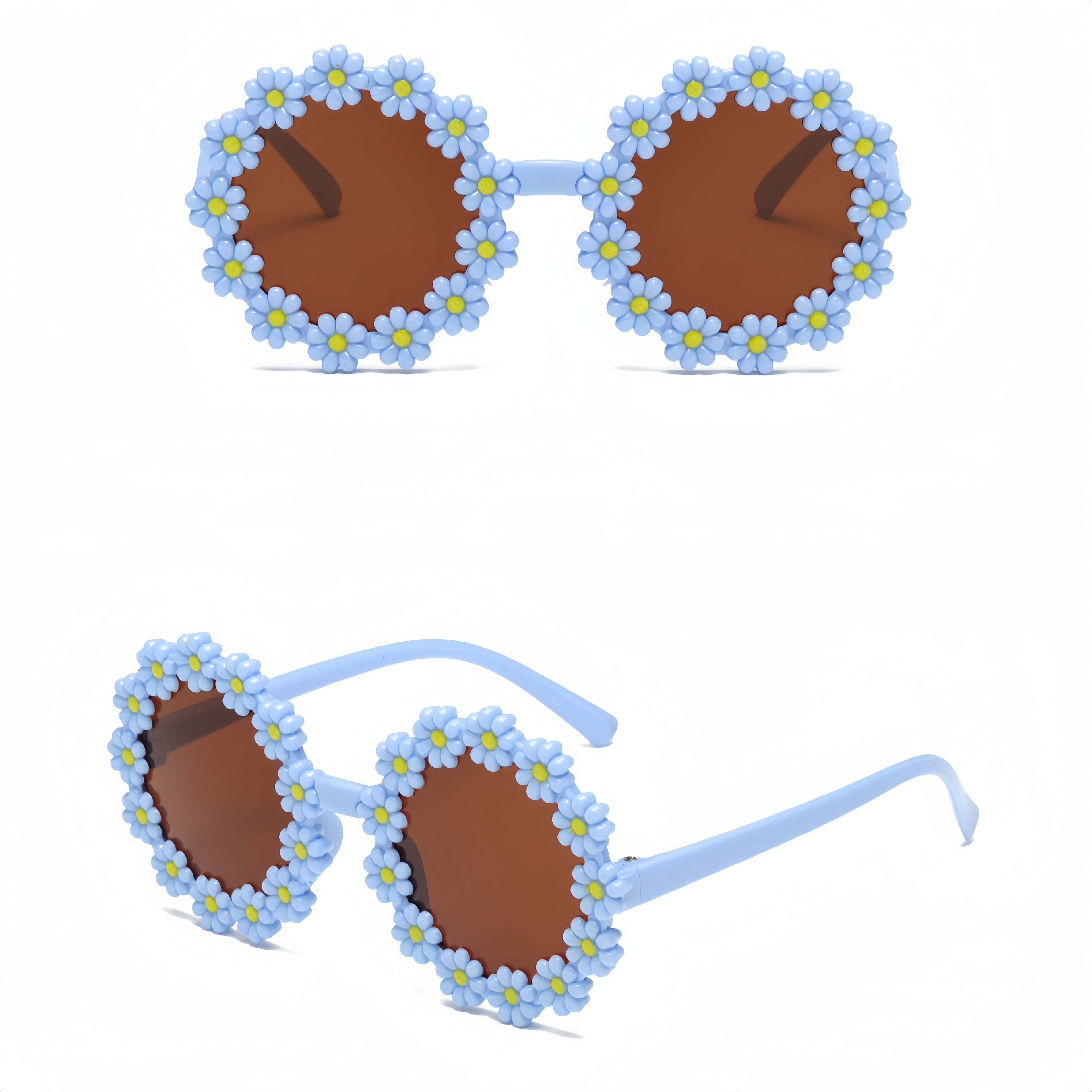 6 paires de lunettes tendance pour enfants - 6 couleurs assorties - Accessoires de fête - Idée cadeau